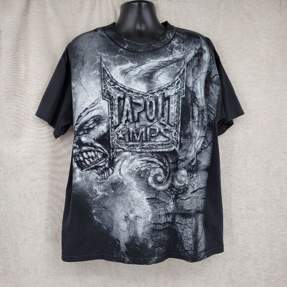 Tapout MPS Y2K Gorilla Men's Black Graphic T-Shirt MMA XL - Picture 5 of 8